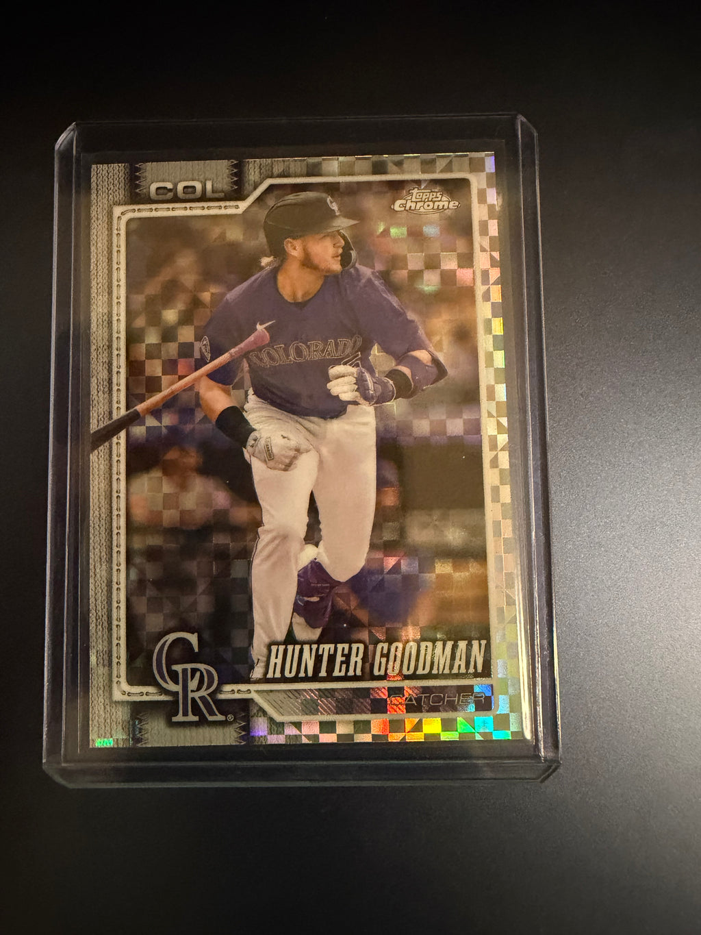 Hunter Goodman 2026 Topps Chrome X-Fractor