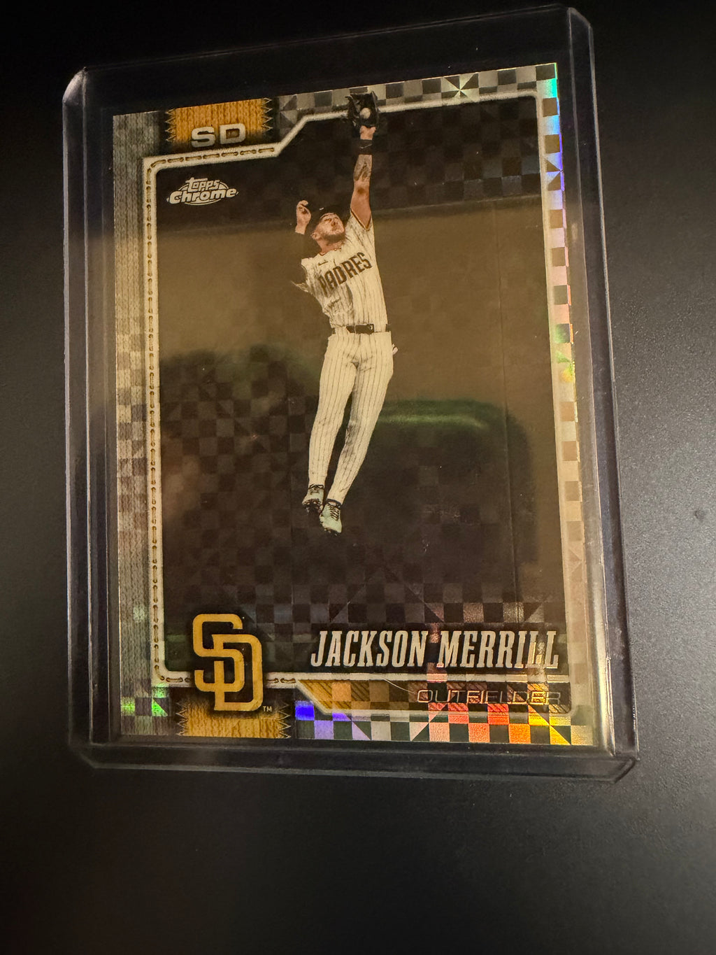 Jackson Merrill 2026 Topps Chrome X-Fractor