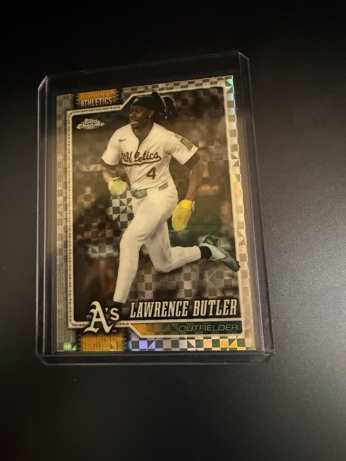 Lawrence Butler 2026 Topps Chrome X-Fractor