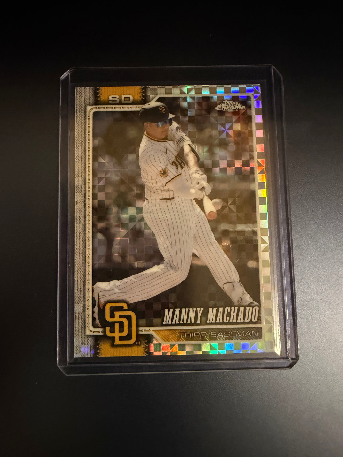 Manny Machado 2026 Topps Chrome X-Fractor