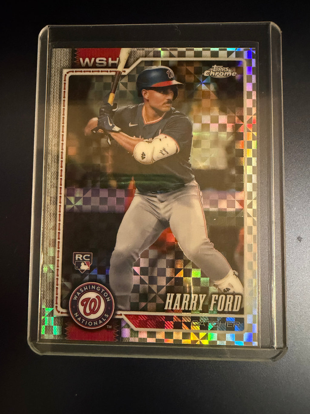 Harry Ford 2026 Topps Chrome X-Fractor