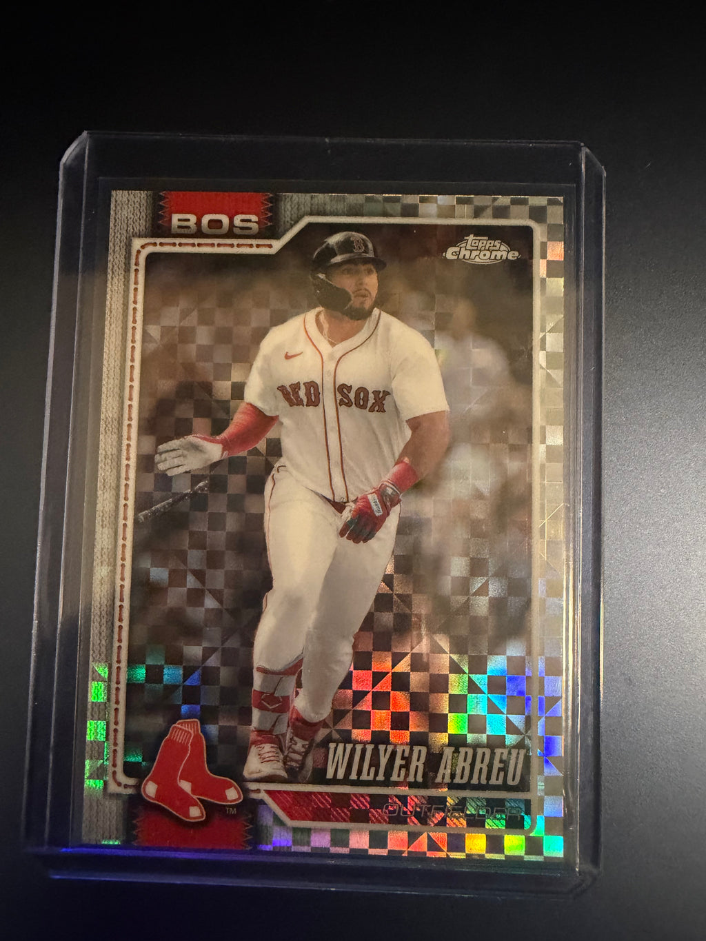 2026 Topps Chrome Wilyer Abreu X-Fractor