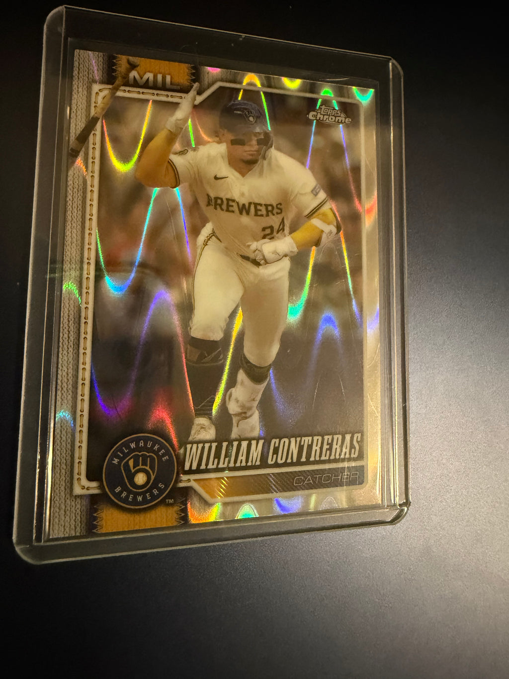 William Contreras 2026 Topps Chrome RayWave Refractor