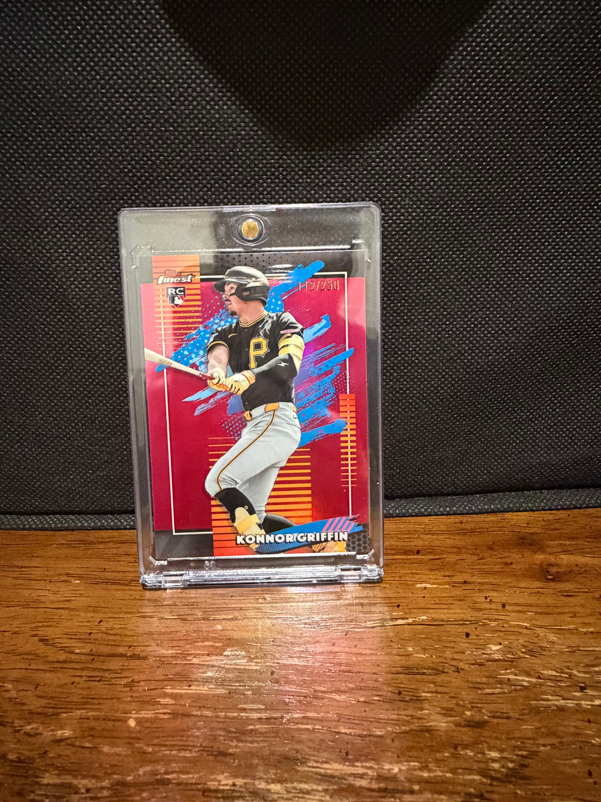 2026 Topps Finest Uncommon Konnor Griffin RC Pink Refractor /250 #139