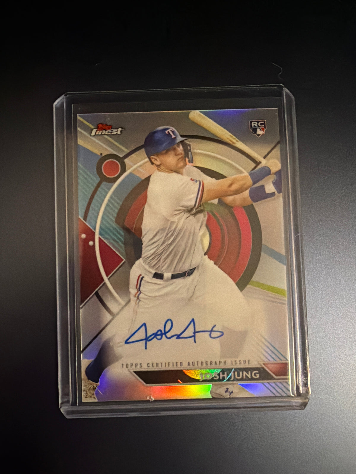 2023 Topps Finest Josh Jung RC Autograph #FA-JJ