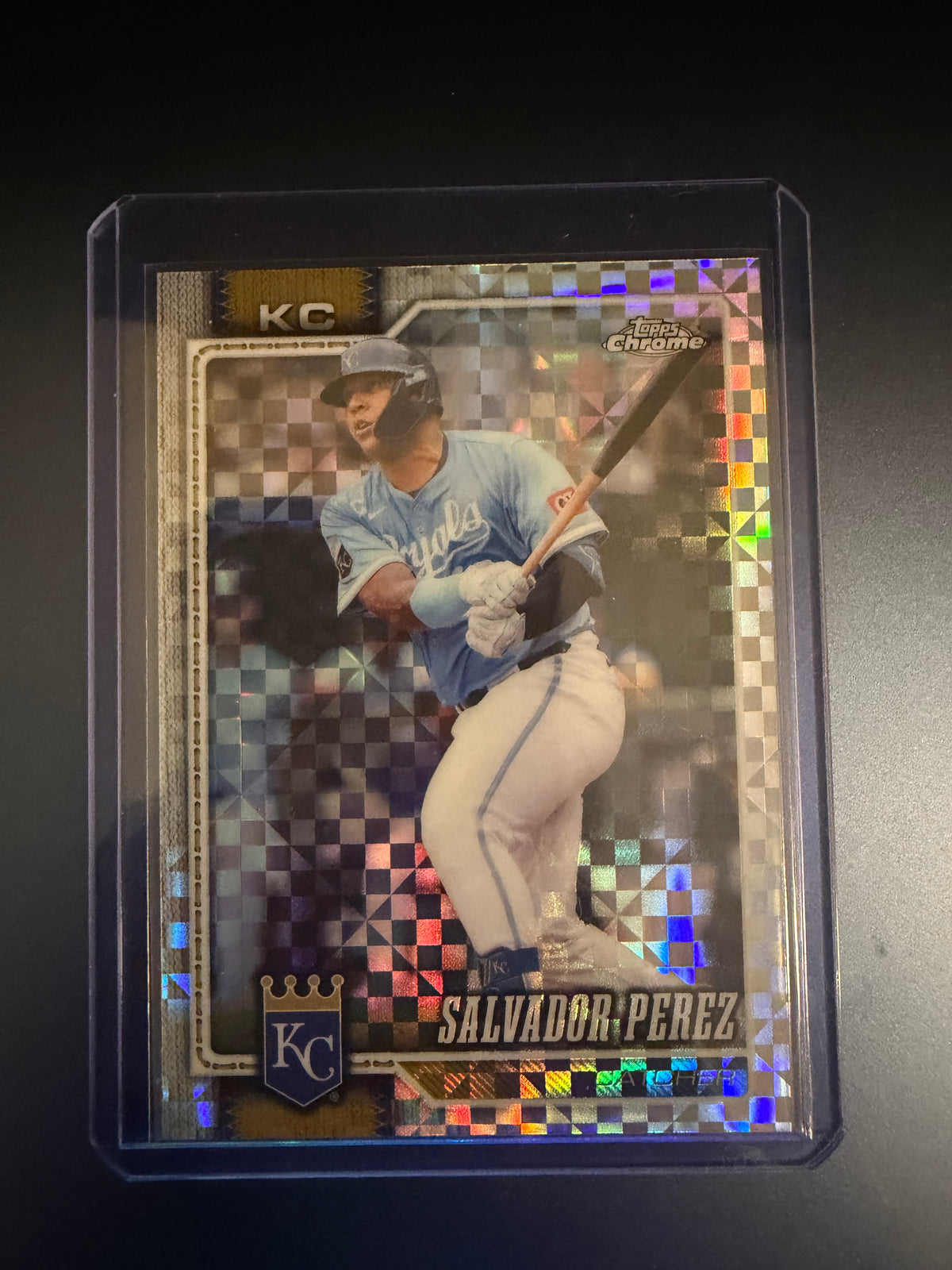 2026 Topps Chrome Salvador Perez X-Fractor