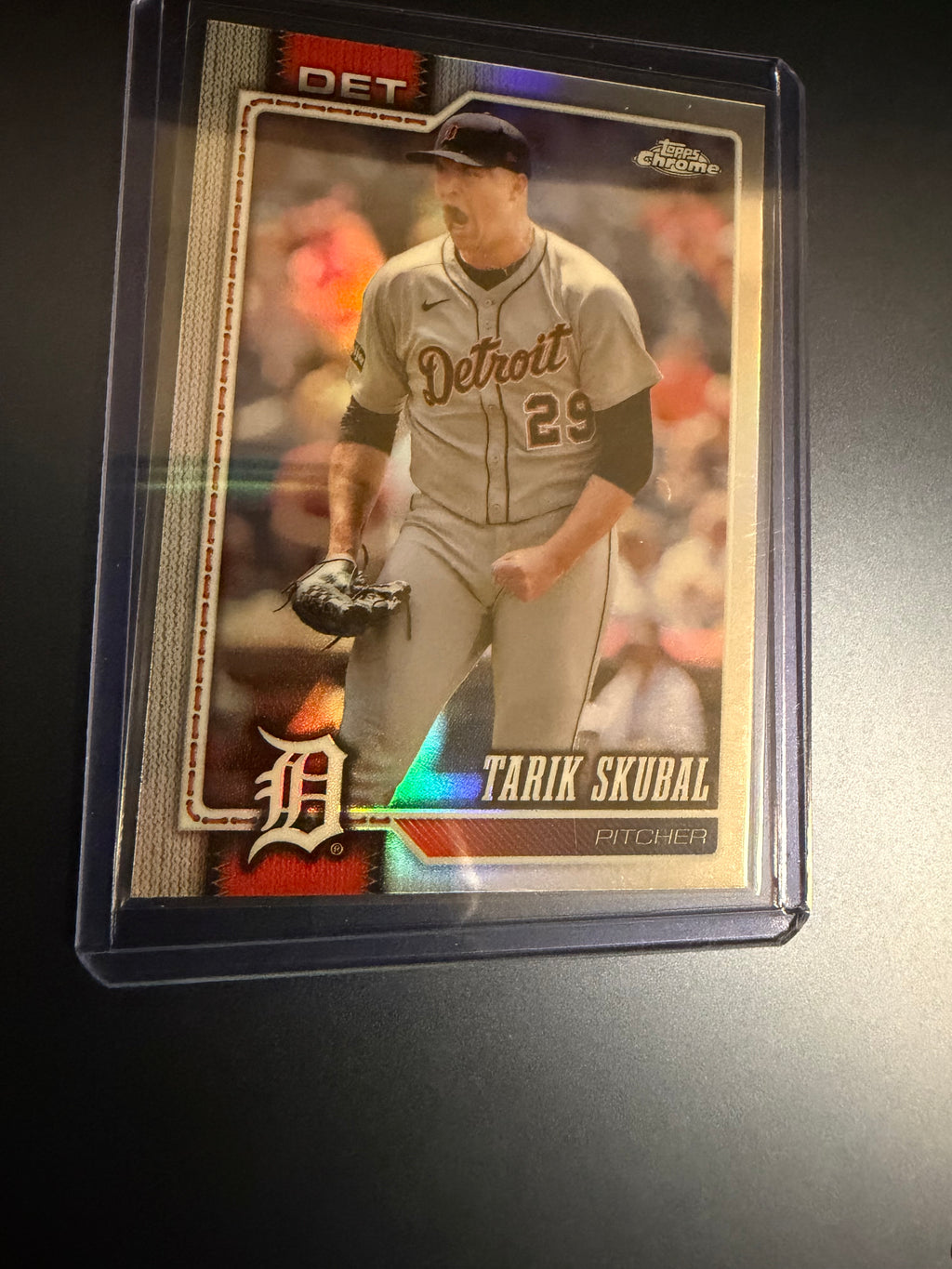 Tarik Skubal 2026 Topps Chrome Refractor