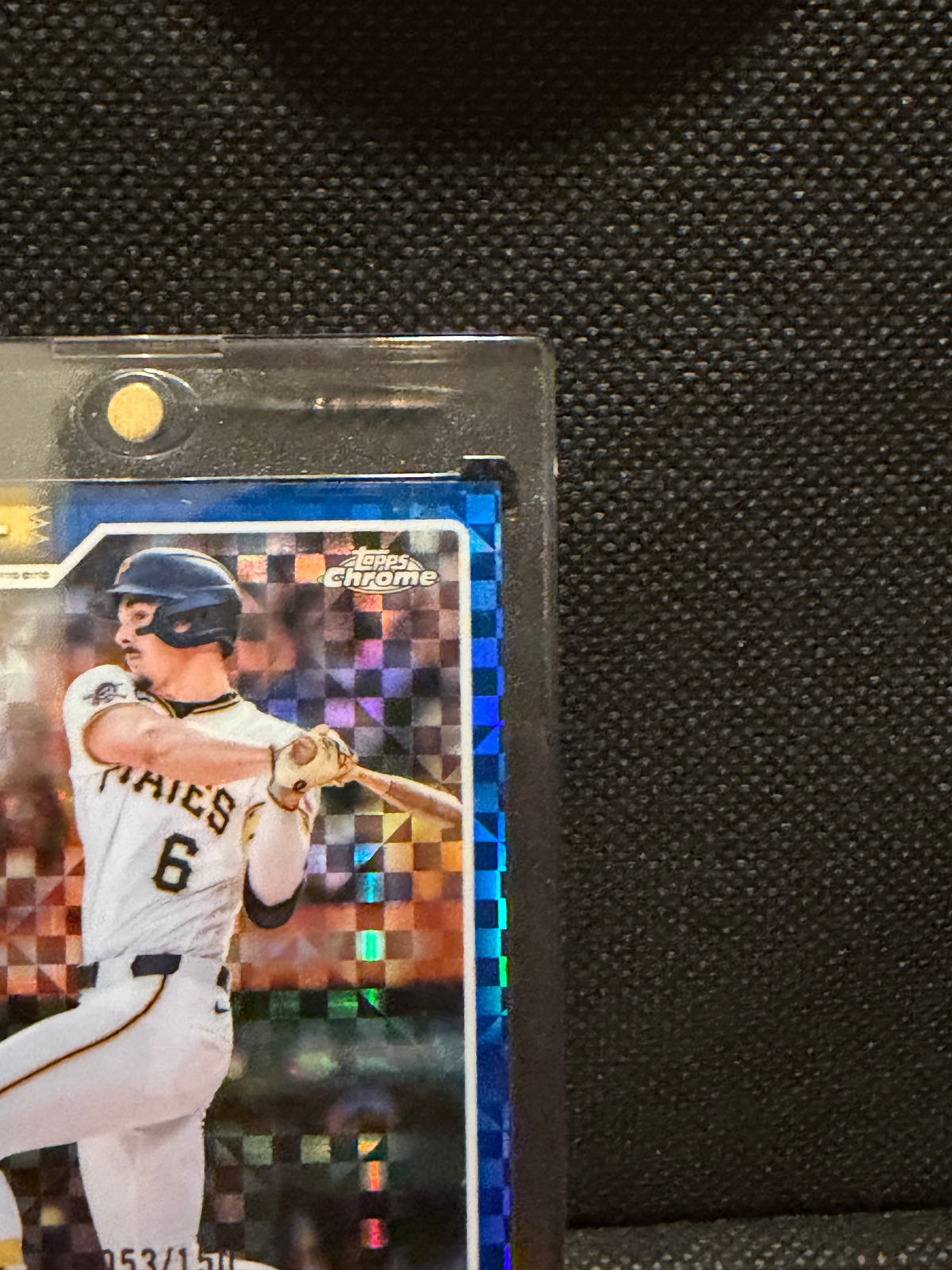 2026 Topps Chrome Konnor Griffin RC Blue X-Fractor /150 #74