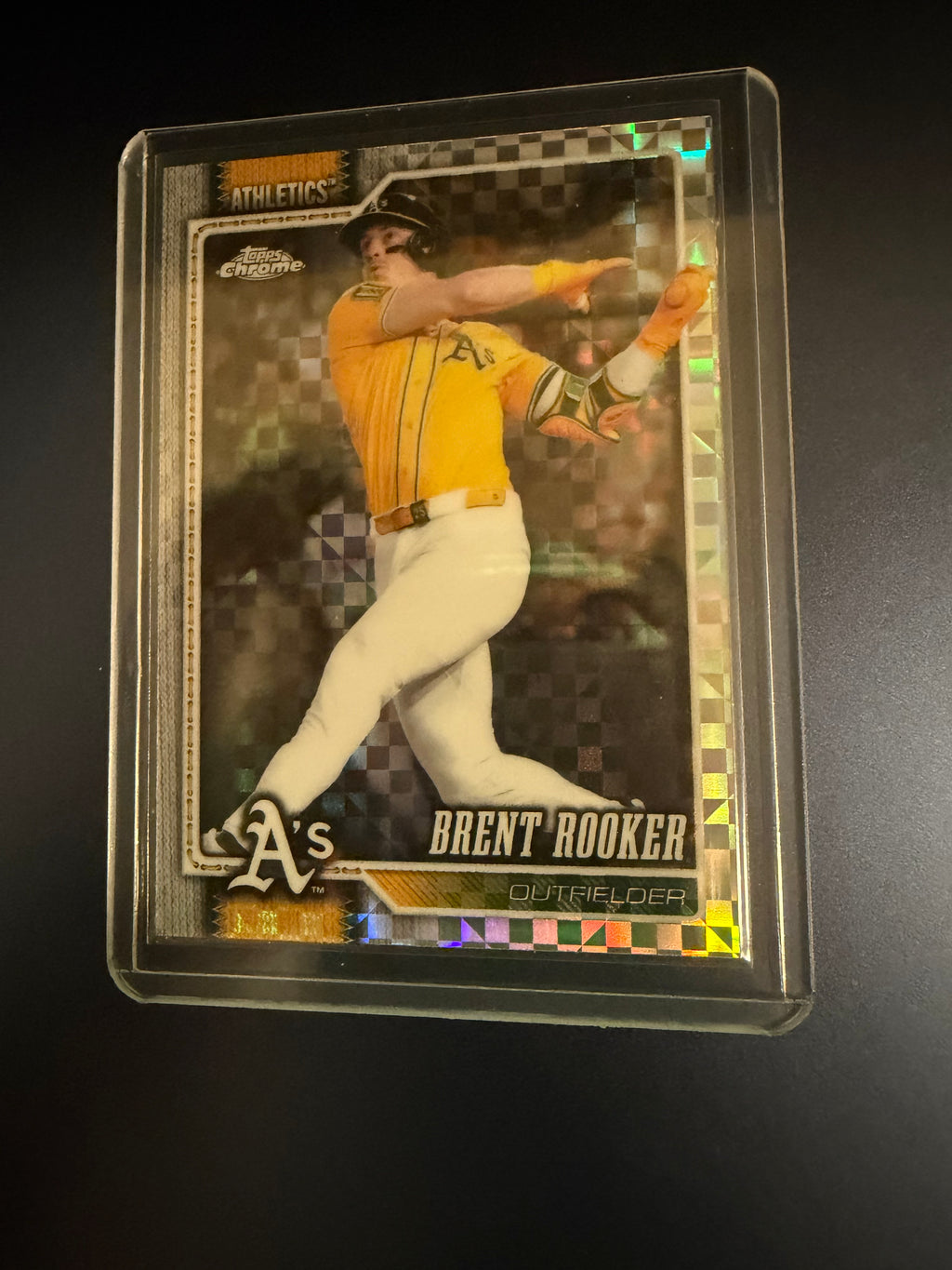 Brent Rooker 2026 Topps Chrome X-Fractor