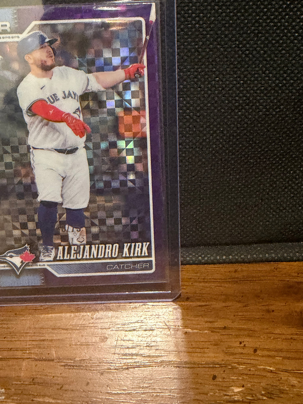 2026 Topps Chrome Alejandro Kirk Purple X-Fractor /75
