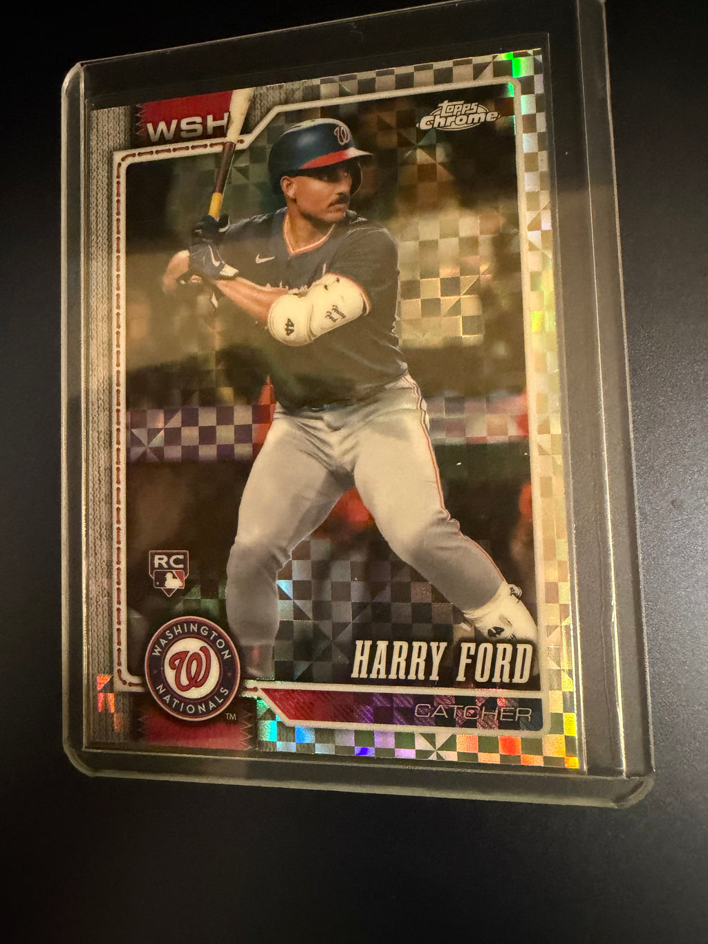 Harry Ford 2026 Topps Chrome X-Fractor