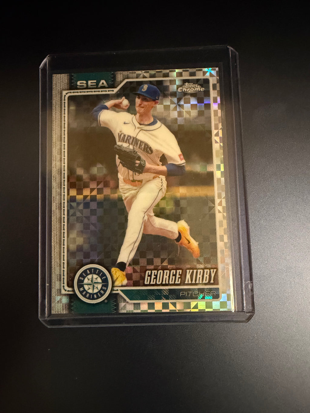 George Kirby 2026 Topps Chrome X-Fractor
