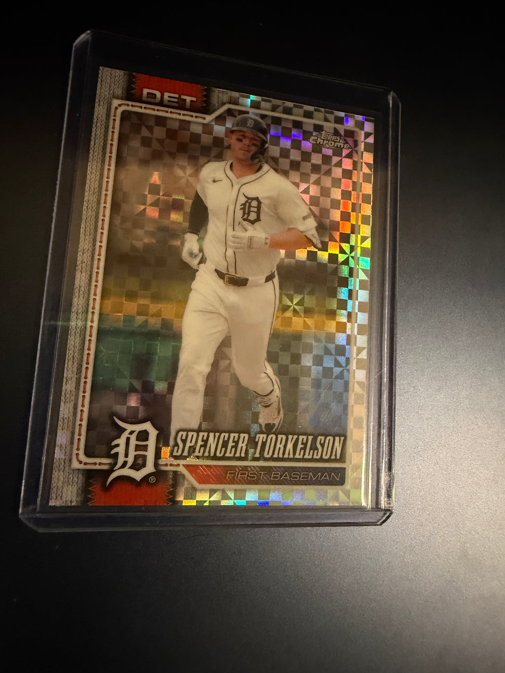 Spencer Torkelson 2026 Topps Chrome X-Fractor