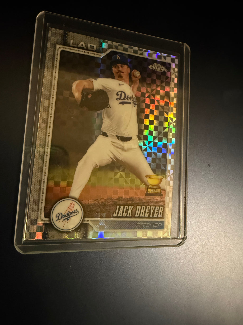Jack Dreyer 2026 Topps Chrome X-Fractor