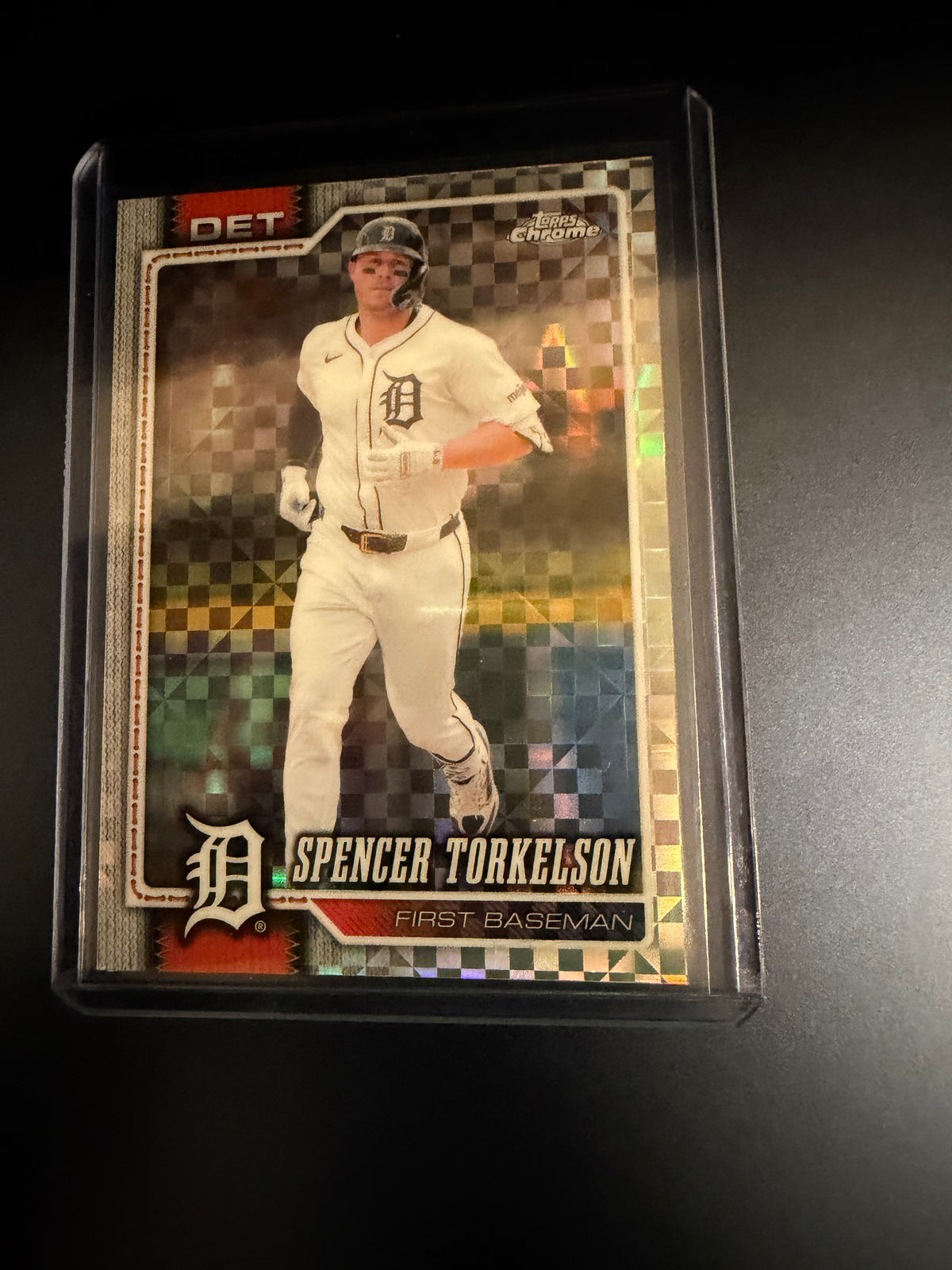 Spencer Torkelson 2026 Topps Chrome X-Fractor