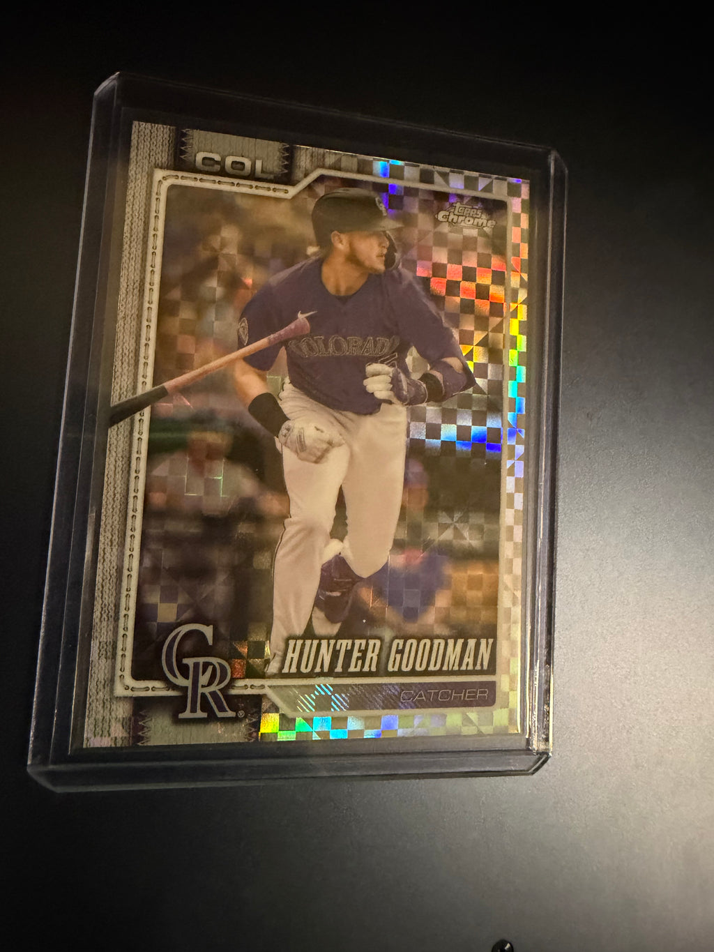 Hunter Goodman 2026 Topps Chrome X-Fractor