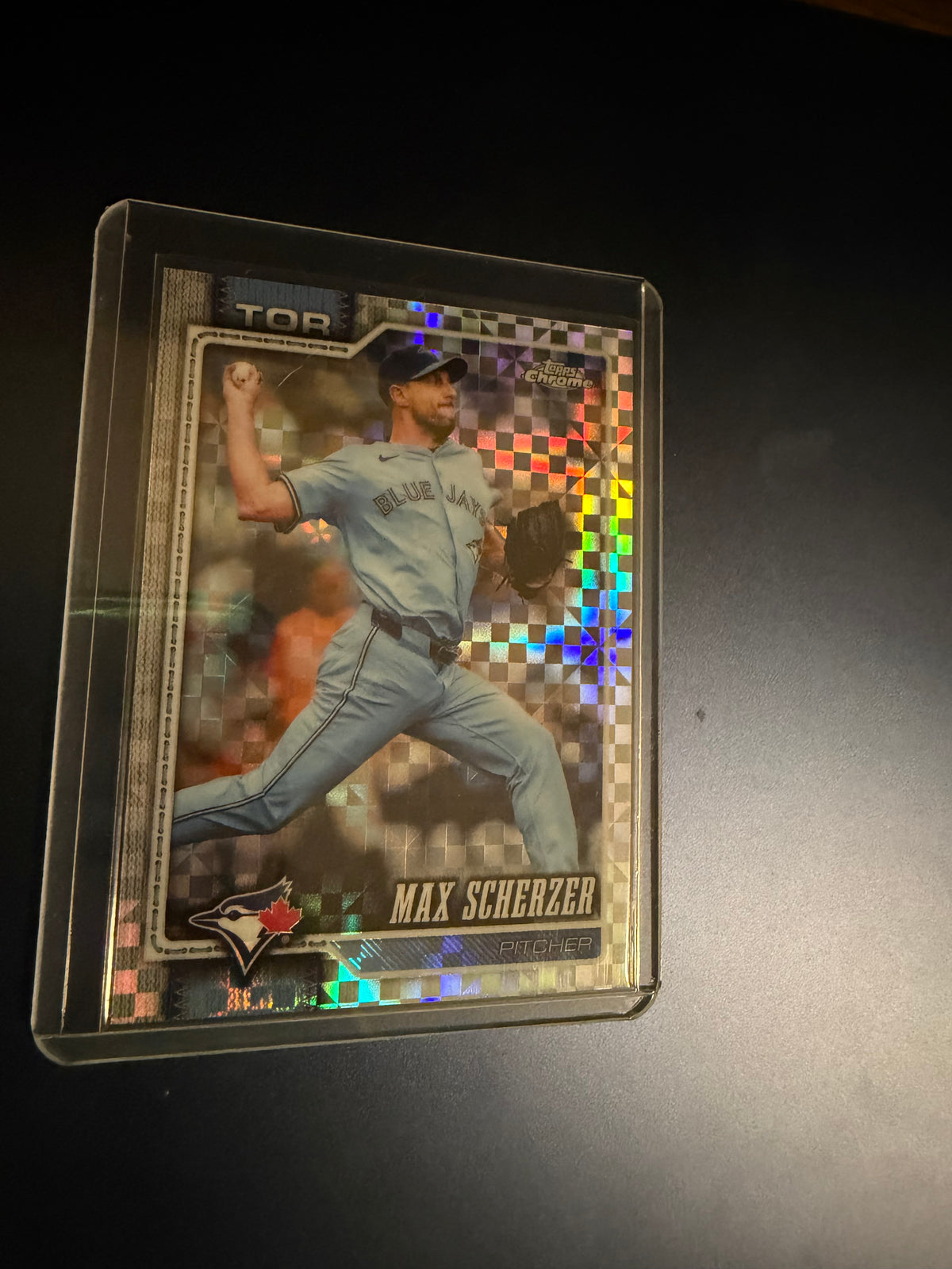 Max Scherzer 2026 Topps Chrome X-Fractor