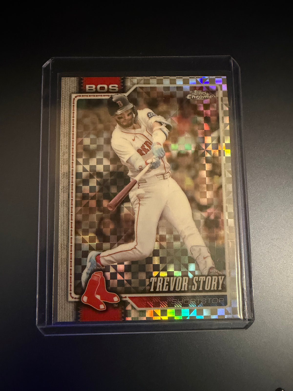 2026 Topps Chrome Trevor Story X-Fractor