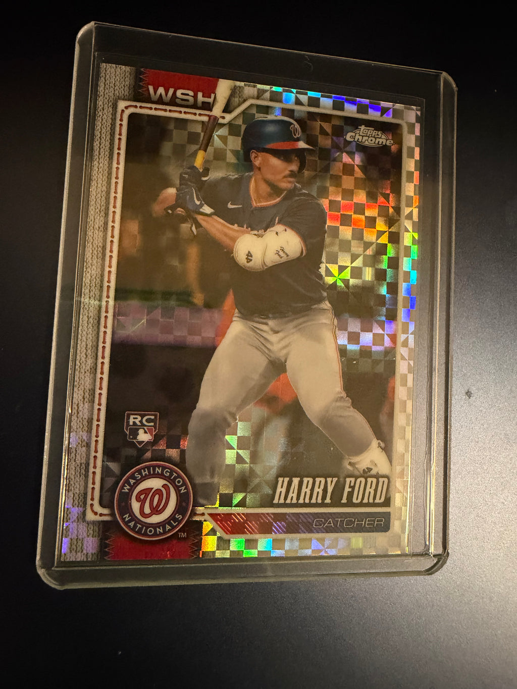 Harry Ford 2026 Topps Chrome X-Fractor