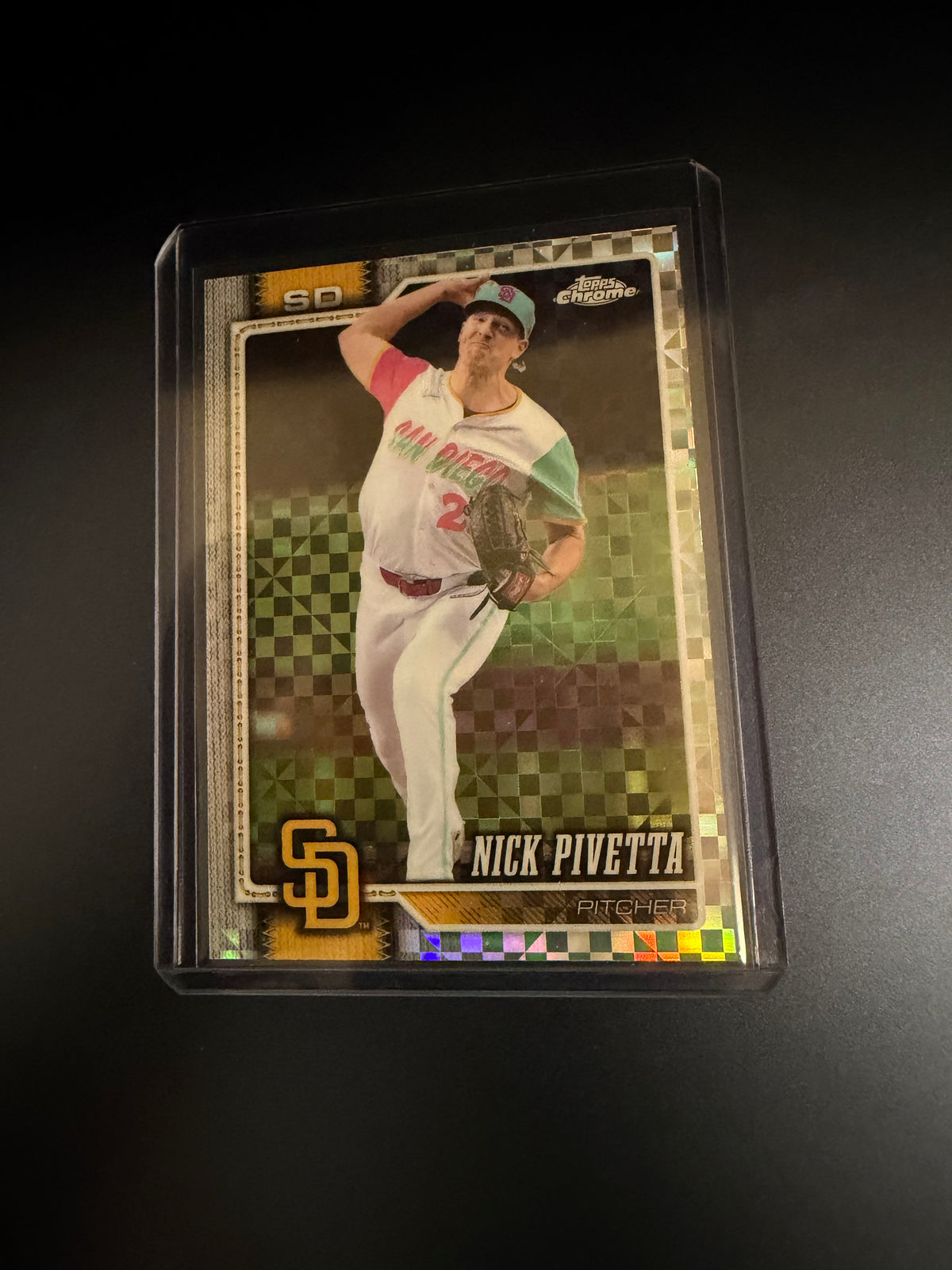 Nick Pivetta 2026 Topps Chrome X-Fractor