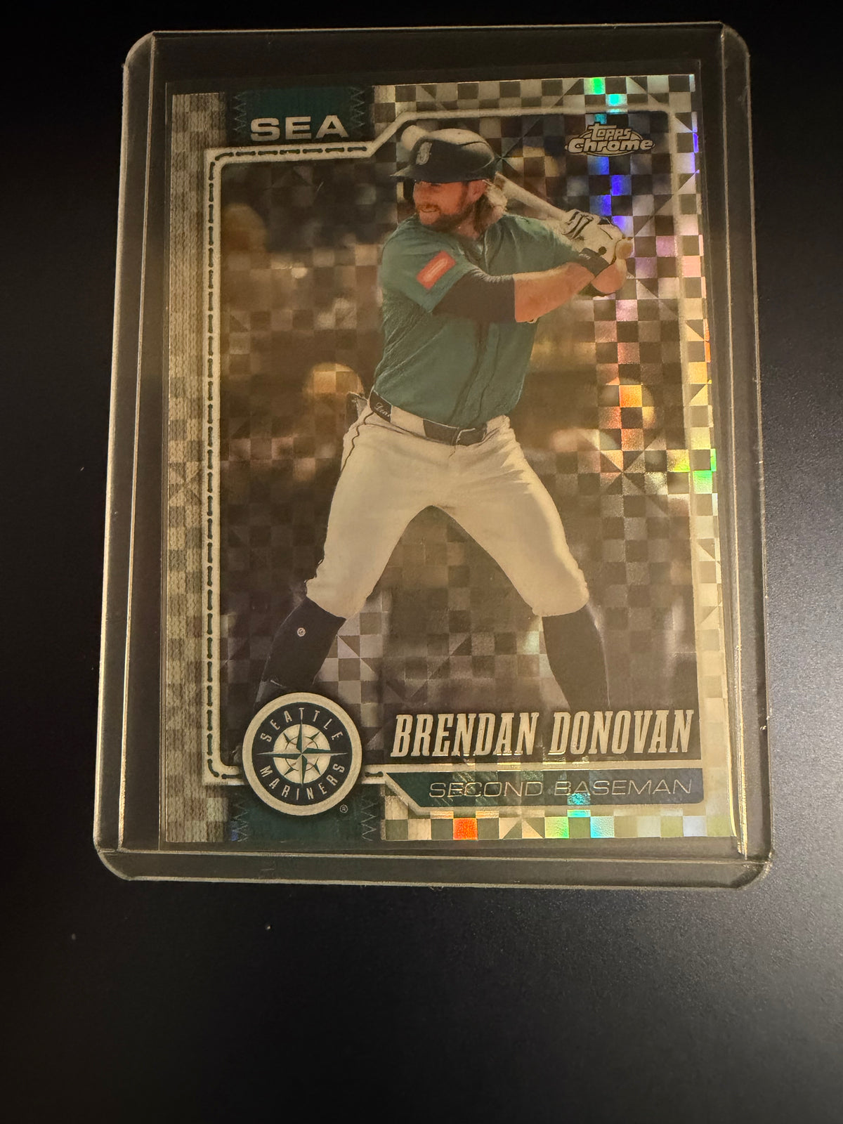 Brendan Donovan 2026 Topps Chrome X-Fractor