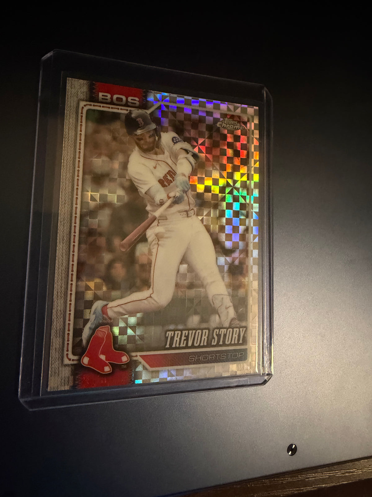 2026 Topps Chrome Trevor Story X-Fractor