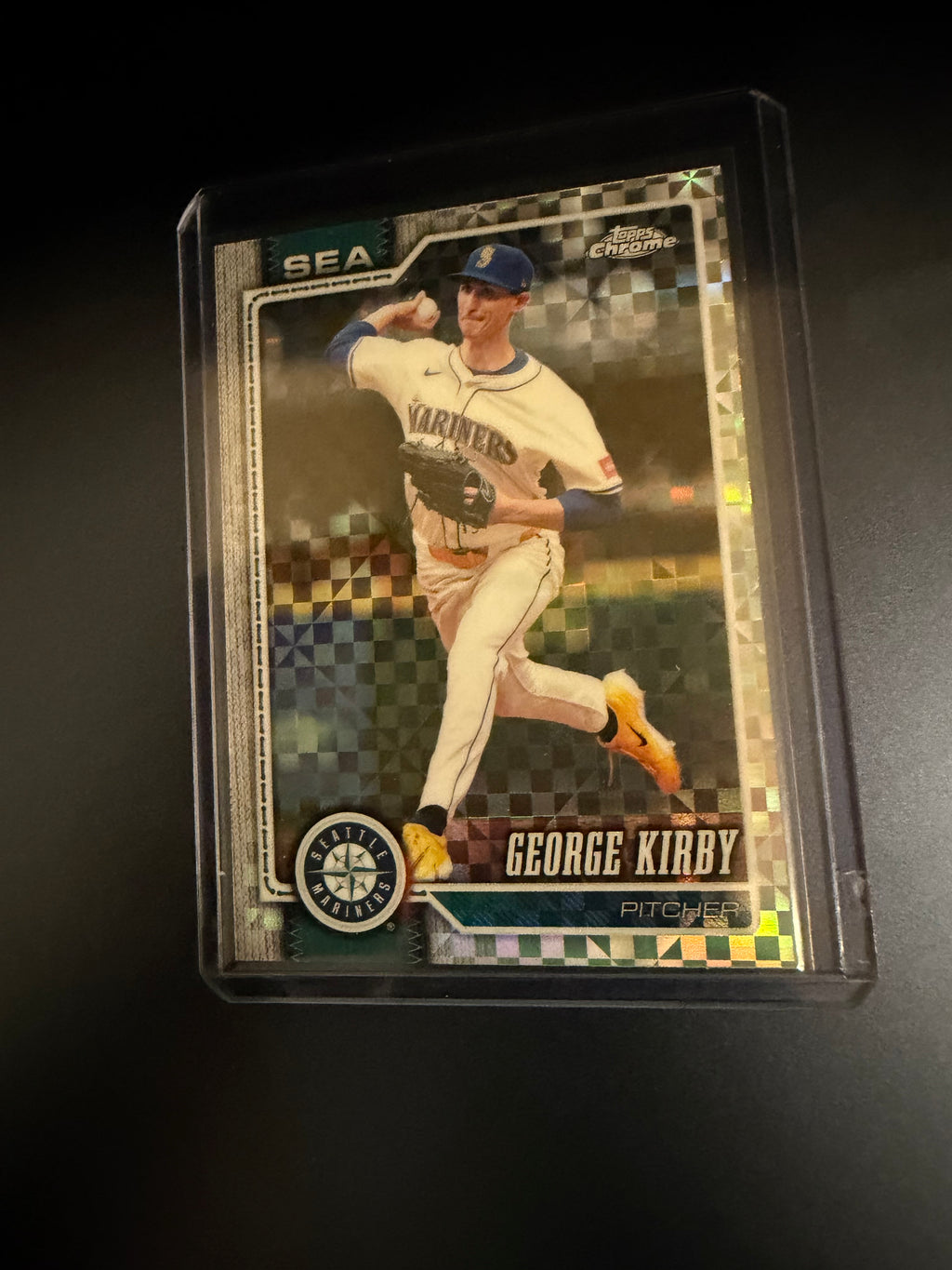 George Kirby 2026 Topps Chrome X-Fractor