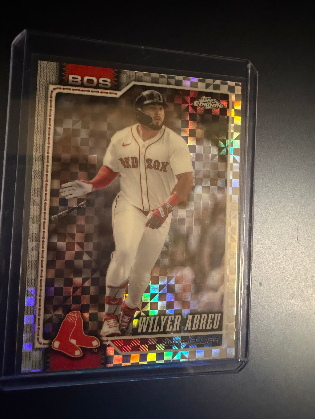 2026 Topps Chrome Wilyer Abreu X-Fractor