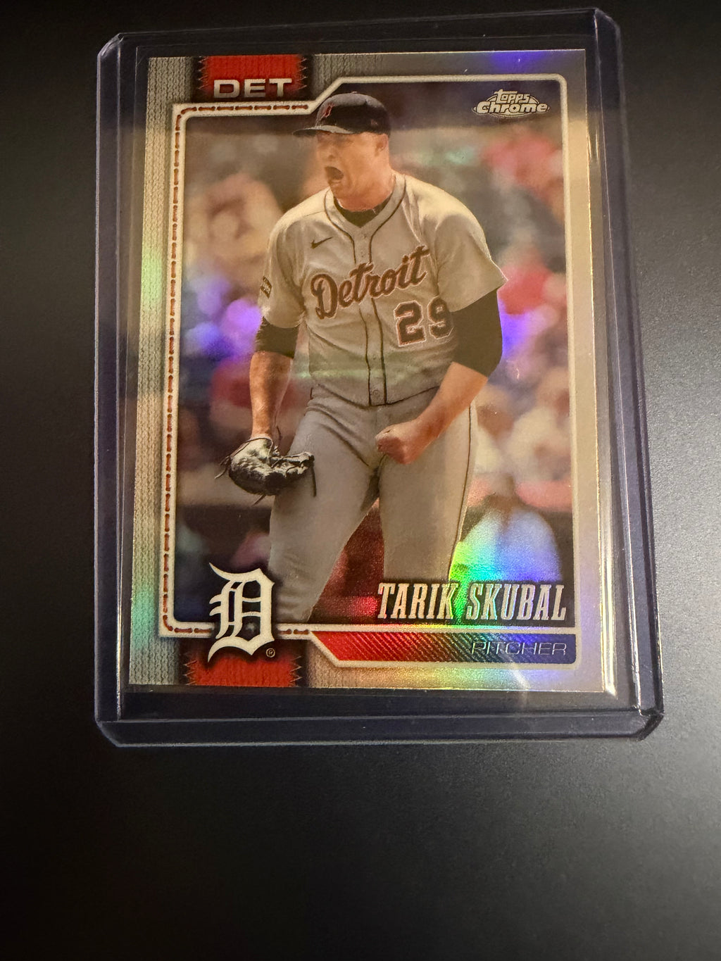 Tarik Skubal 2026 Topps Chrome Refractor
