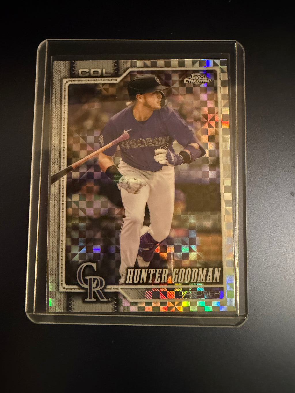 Hunter Goodman 2026 Topps Chrome X-Fractor