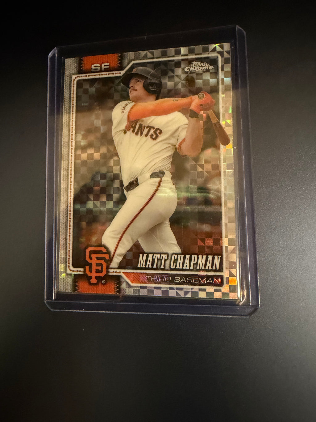 Matt Chapman 2026 Topps Chrome X-Fractor