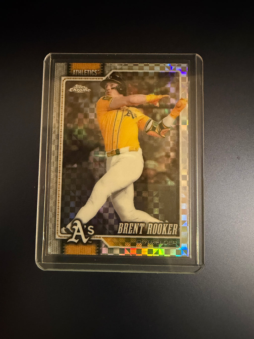 Brent Rooker 2026 Topps Chrome X-Fractor