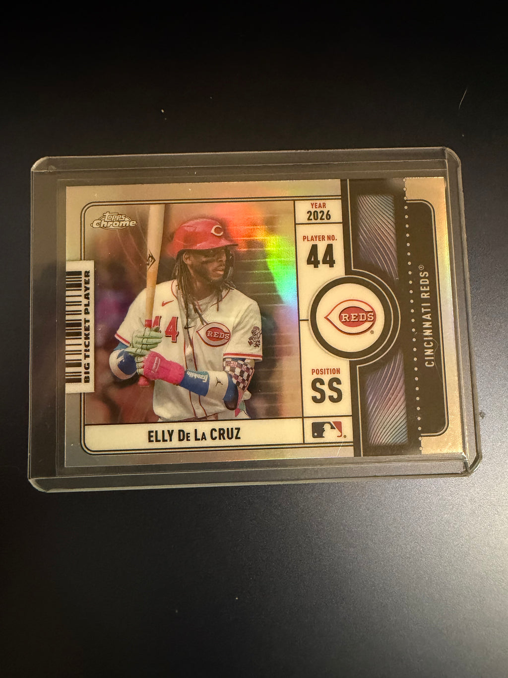 Elly De La Cruz 2026 Topps Chrome Big Ticket Insert