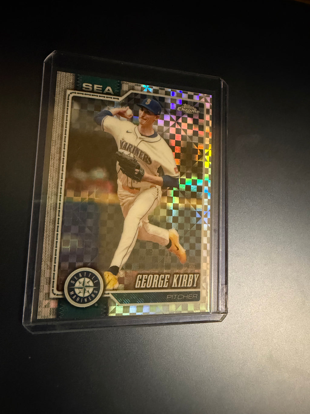 George Kirby 2026 Topps Chrome X-Fractor