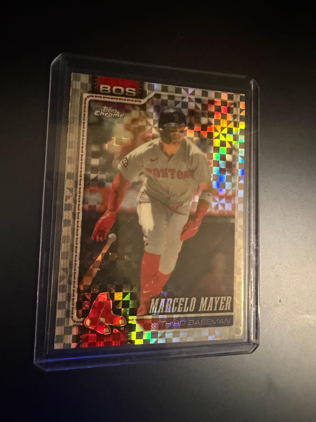 2026 Topps Chrome Marcelo Mayer X-Fractor