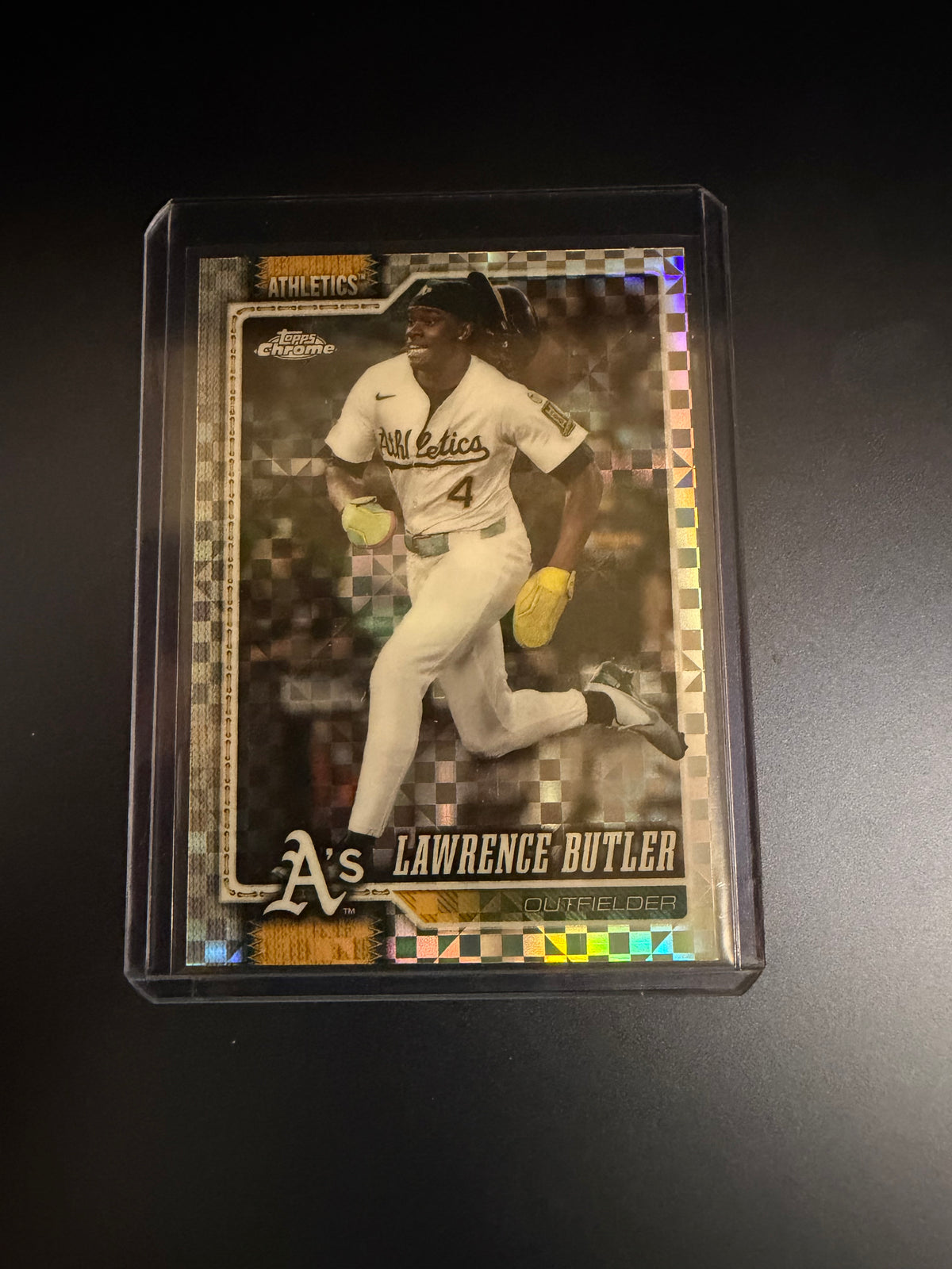 Lawrence Butler 2026 Topps Chrome X-Fractor