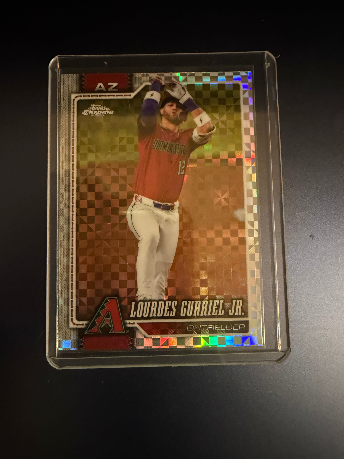 Lourdes Gurriel Jr. 2026 Topps Chrome X-Fractor