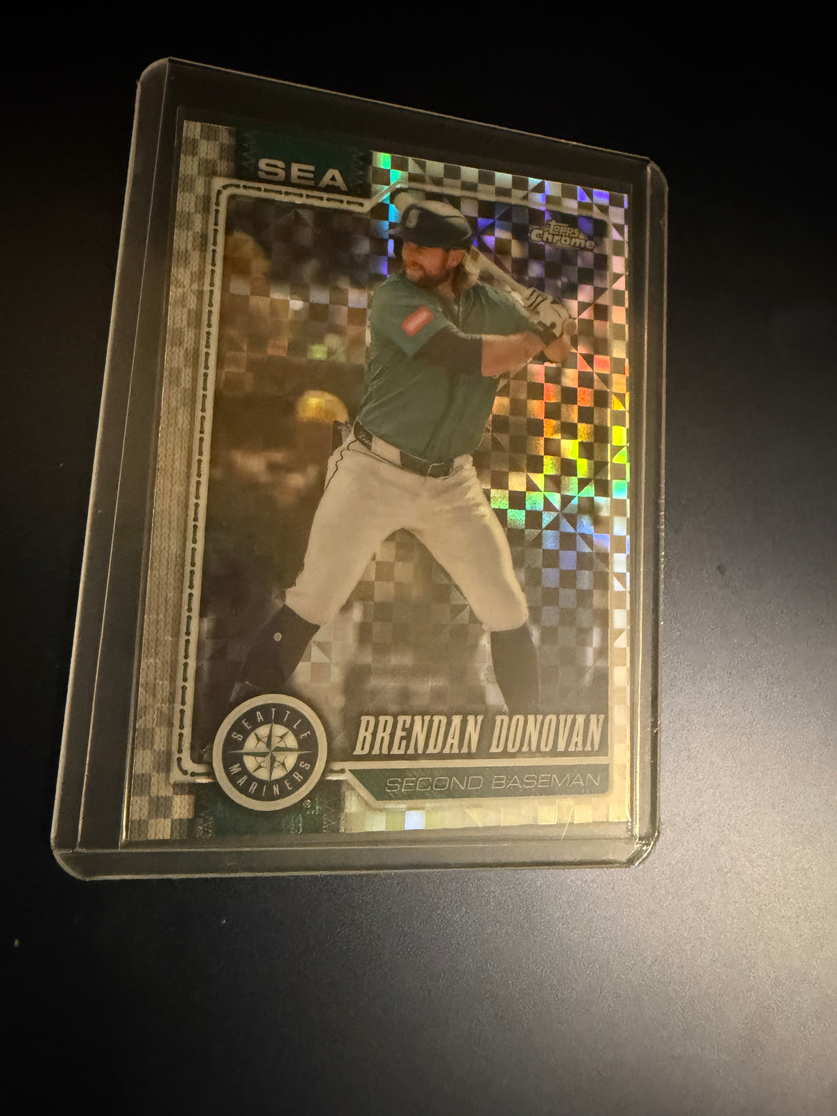 Brendan Donovan 2026 Topps Chrome X-Fractor