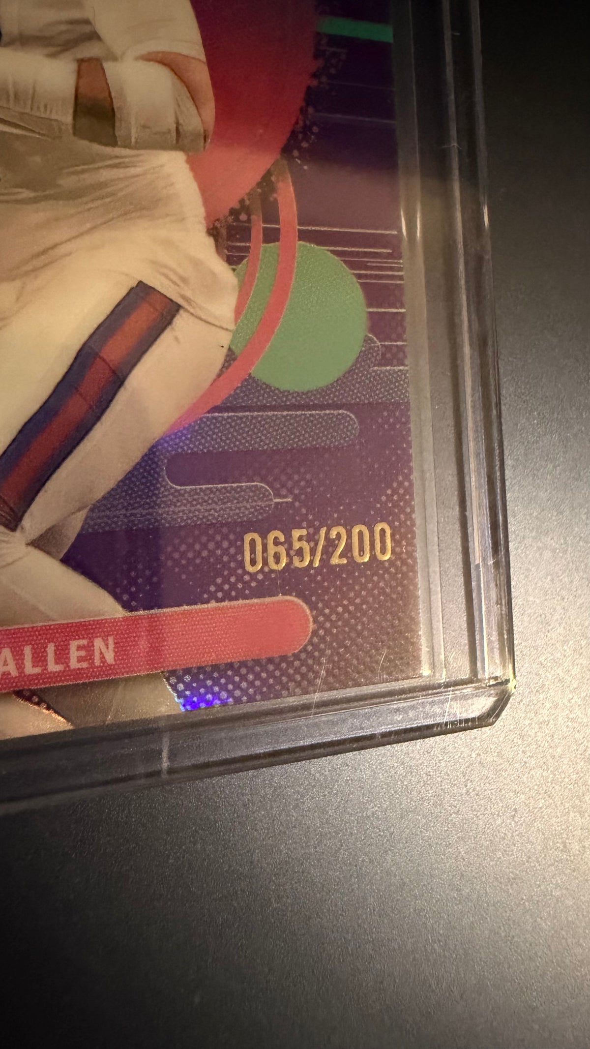 JOSH ALLEN 2025 TOPPS FINEST UNCOMMON PURPLE #/200 BUFFALO BILLS QB