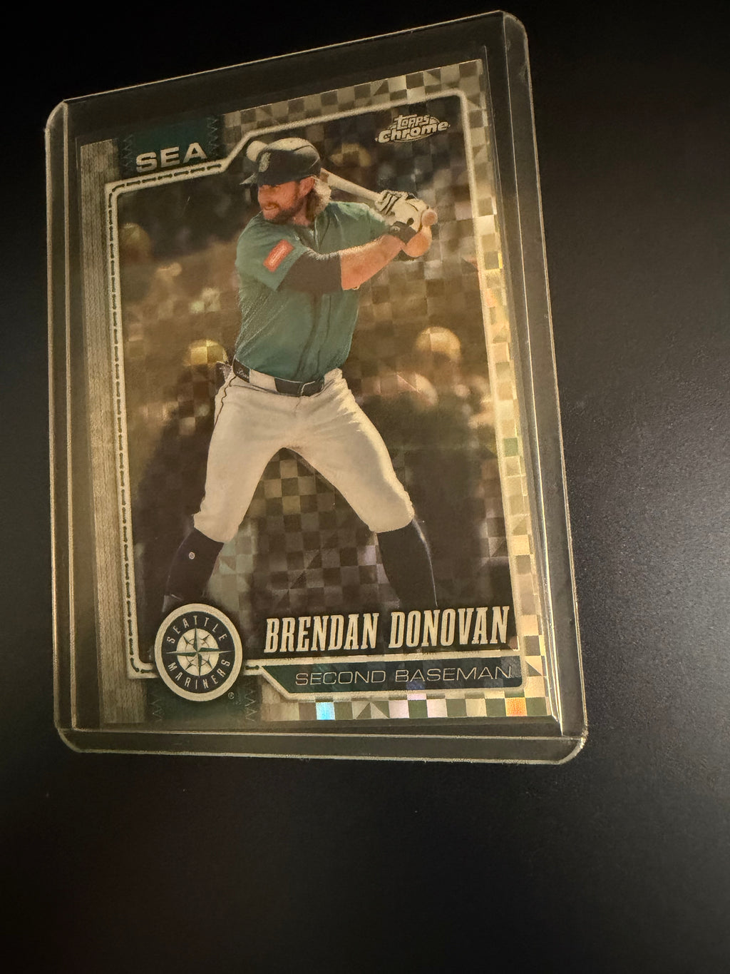 Brendan Donovan 2026 Topps Chrome X-Fractor