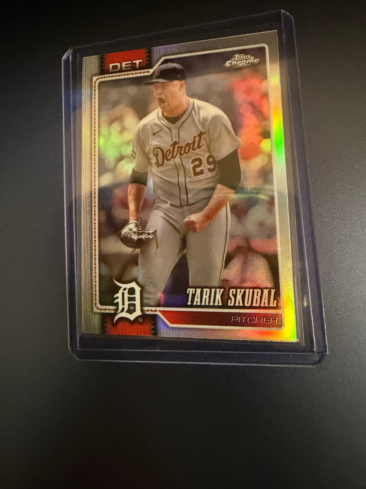 Tarik Skubal 2026 Topps Chrome Refractor