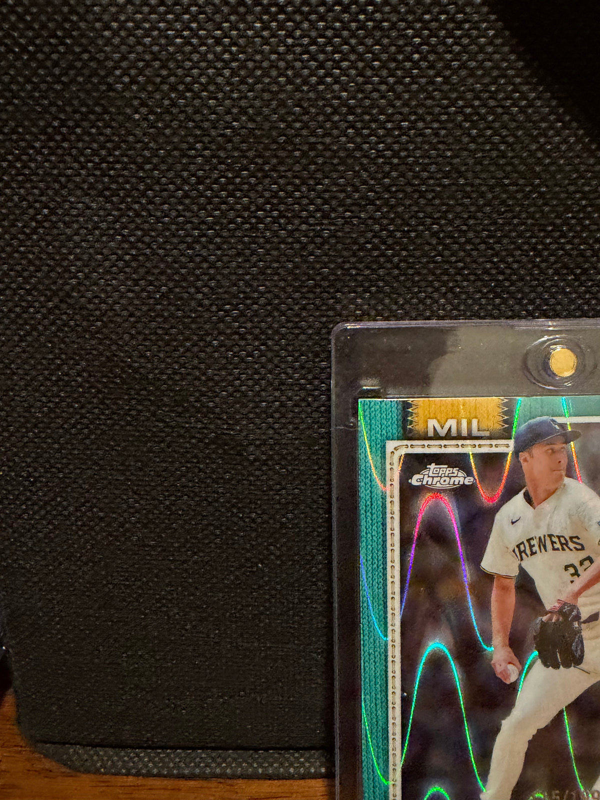 2026 Topps Chrome Jacob Misiorowski RC Aqua RayWave Refractor /199 #196
