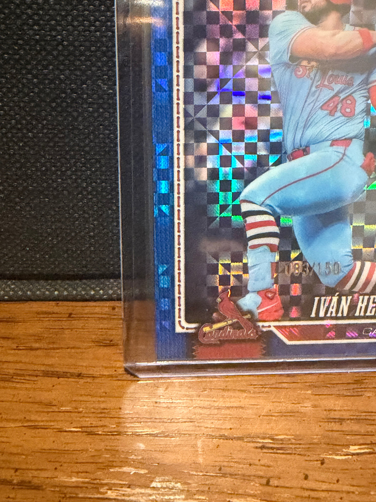 2026 Topps Chrome Iván Herrera Blue X-Fractor /150