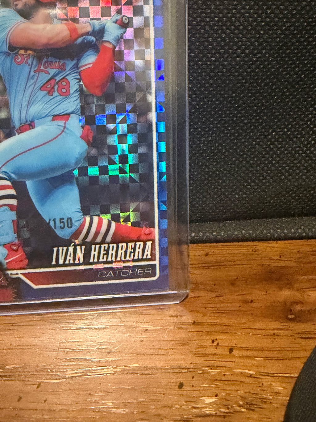 2026 Topps Chrome Iván Herrera Blue X-Fractor /150