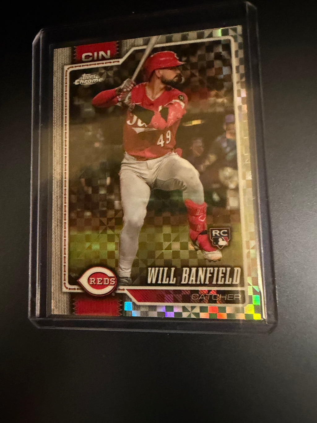 Will Banfield 2026 Topps Chrome X-Fractor