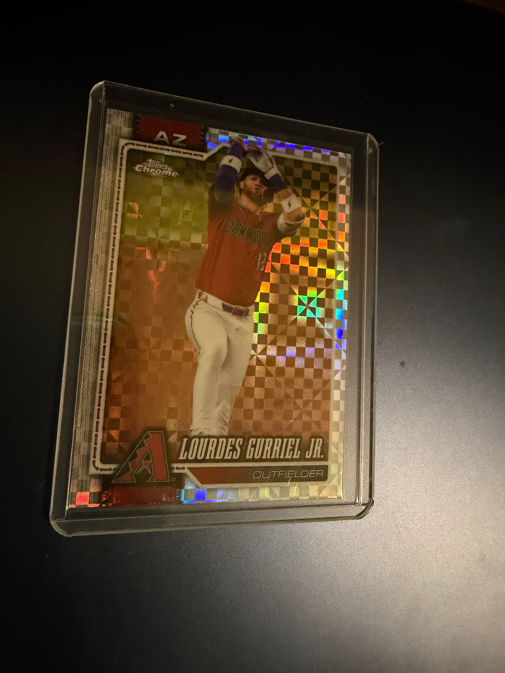 Lourdes Gurriel Jr. 2026 Topps Chrome X-Fractor