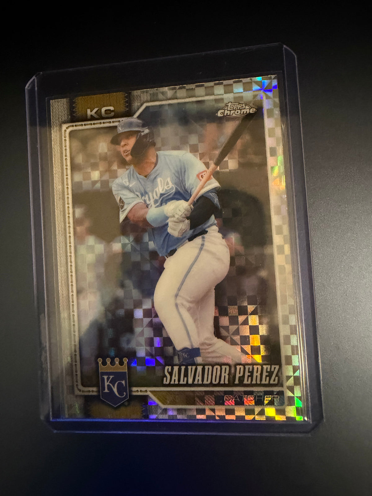 2026 Topps Chrome Salvador Perez X-Fractor