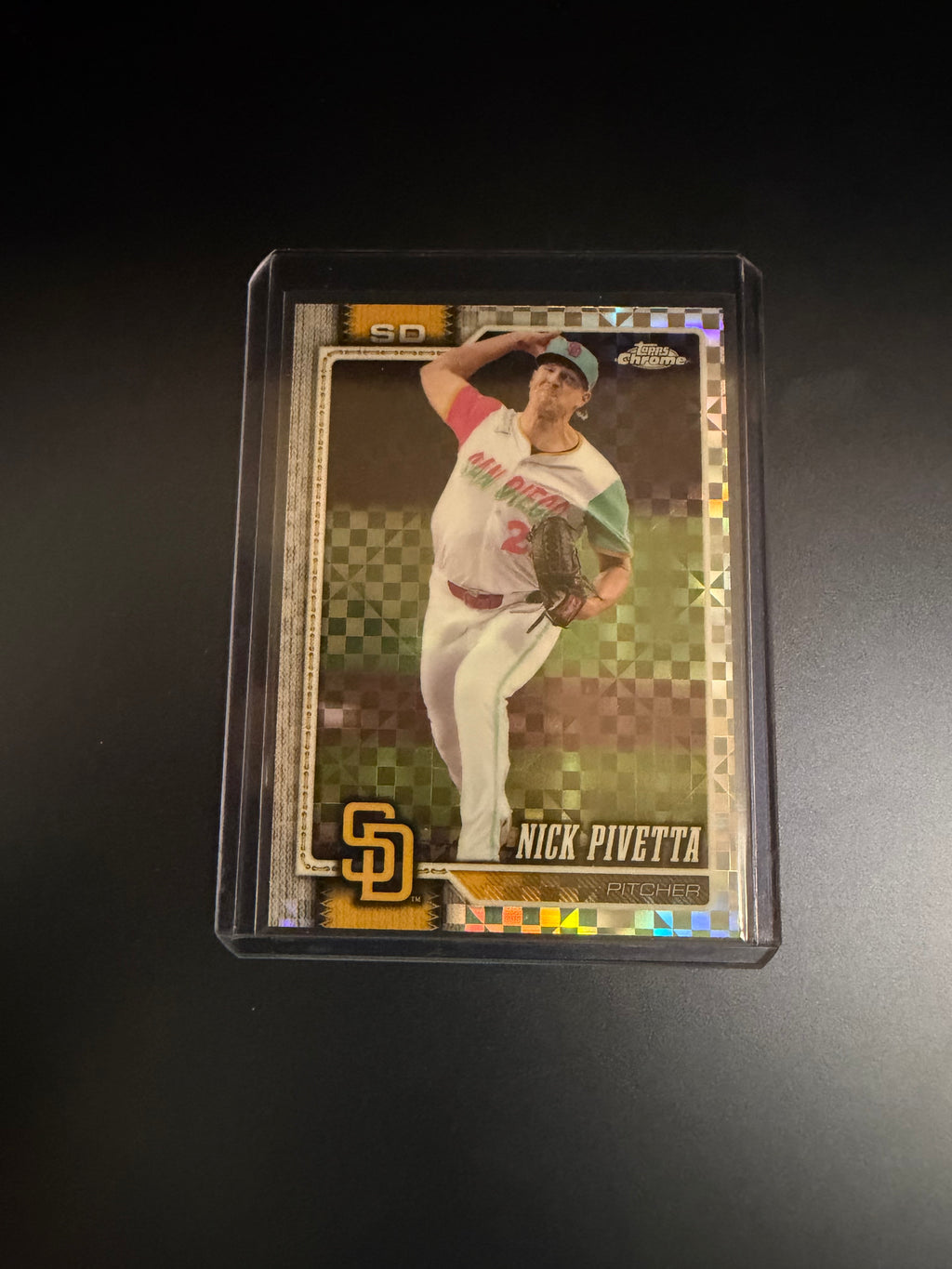 Nick Pivetta 2026 Topps Chrome X-Fractor