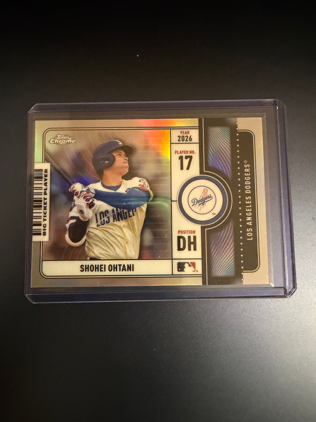 Shohei Ohtani 2026 Topps Chrome Big Ticket Insert