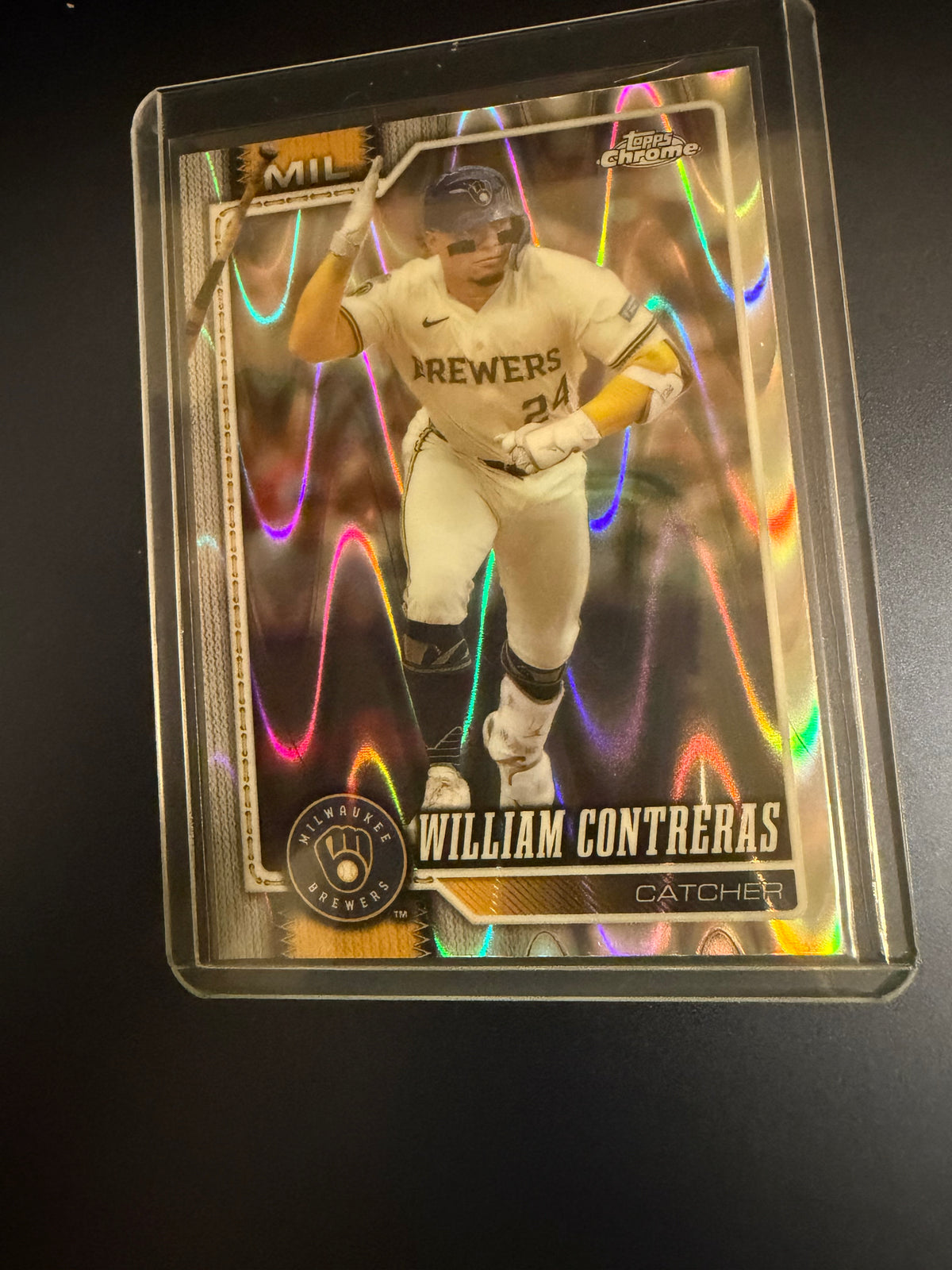 William Contreras 2026 Topps Chrome RayWave Refractor